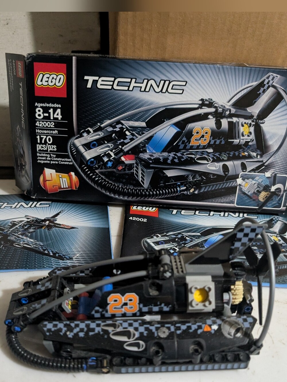 LEGO Technic 42002 Hovercraft COMPLETE